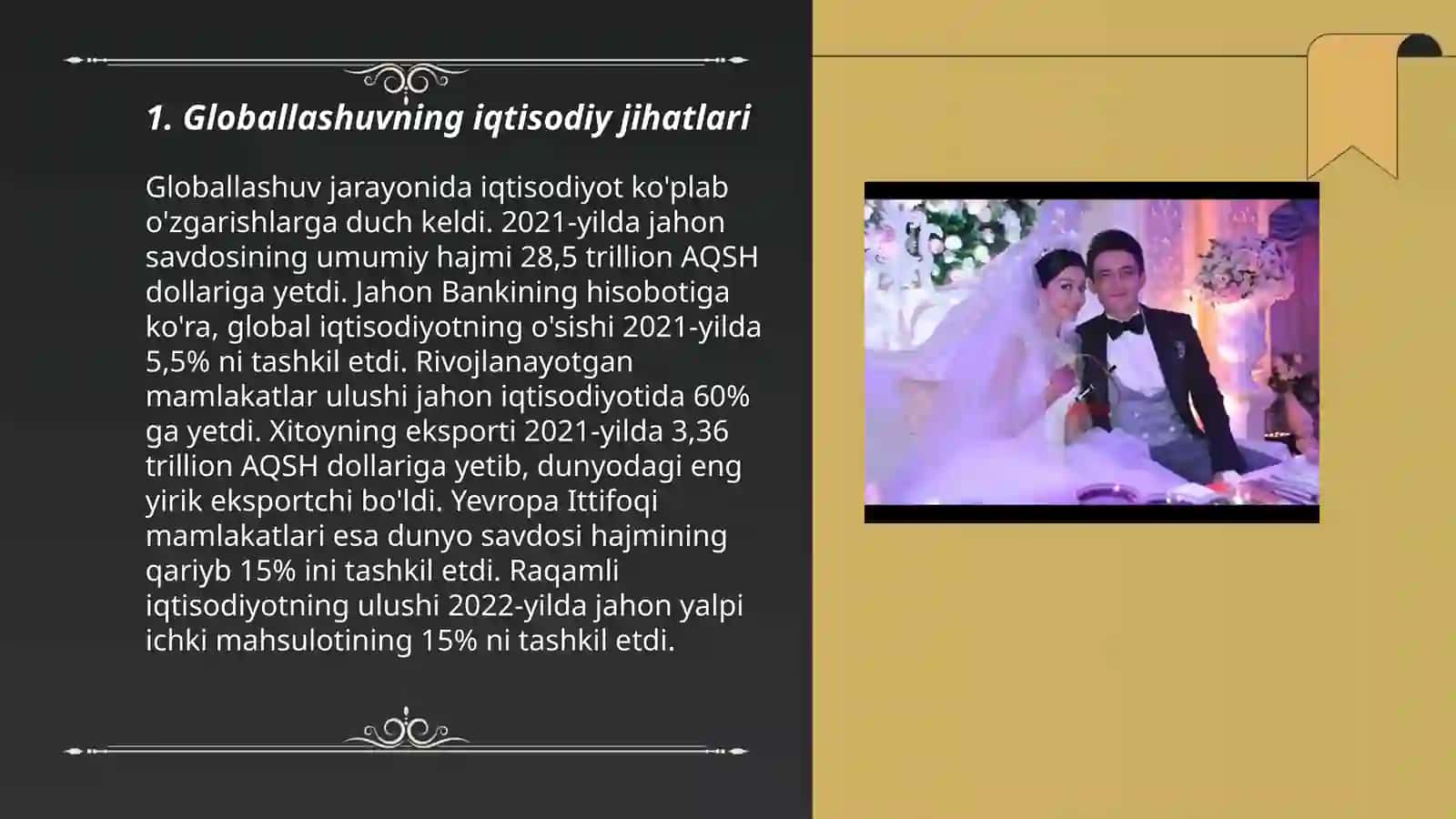 Globallashuvning iqtisodiy jihatlari 3