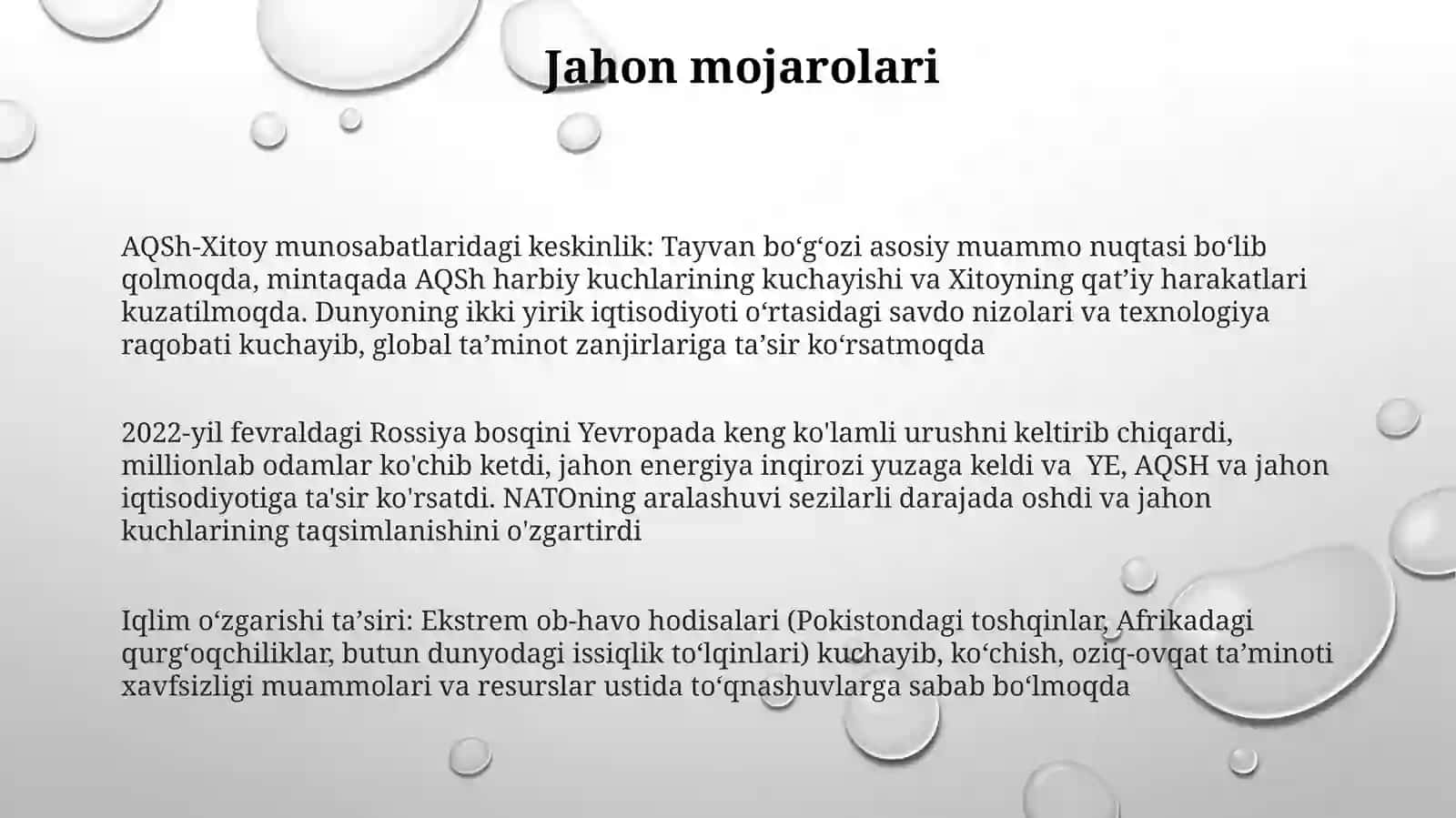 Dunyoning ishlari qissasi 3