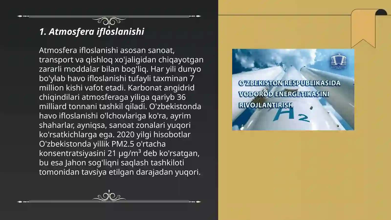 Atrof muhitning ifloslanishi - global ekologik muammo 3