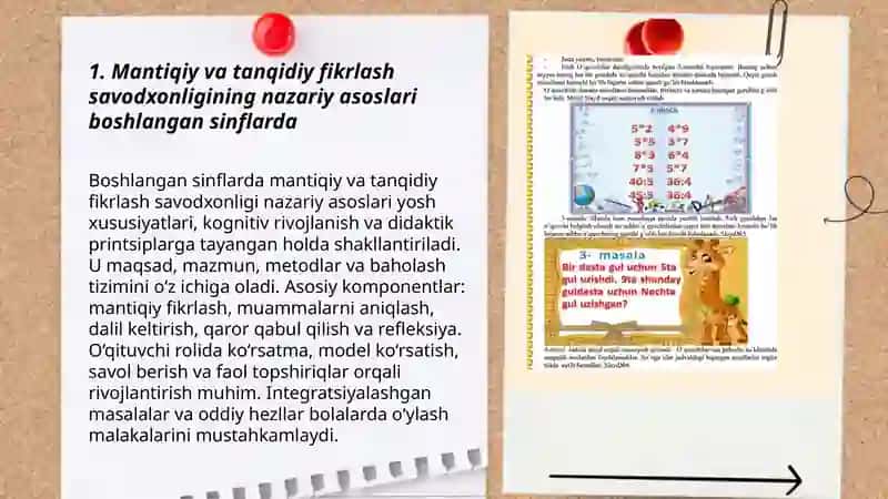 Mantiqiy va tanqidiy fikrlash savodxonligi 3