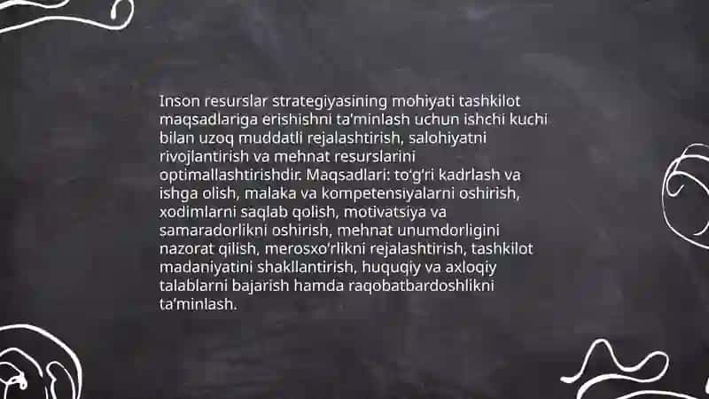 Inson resurslar strategiyasi 3