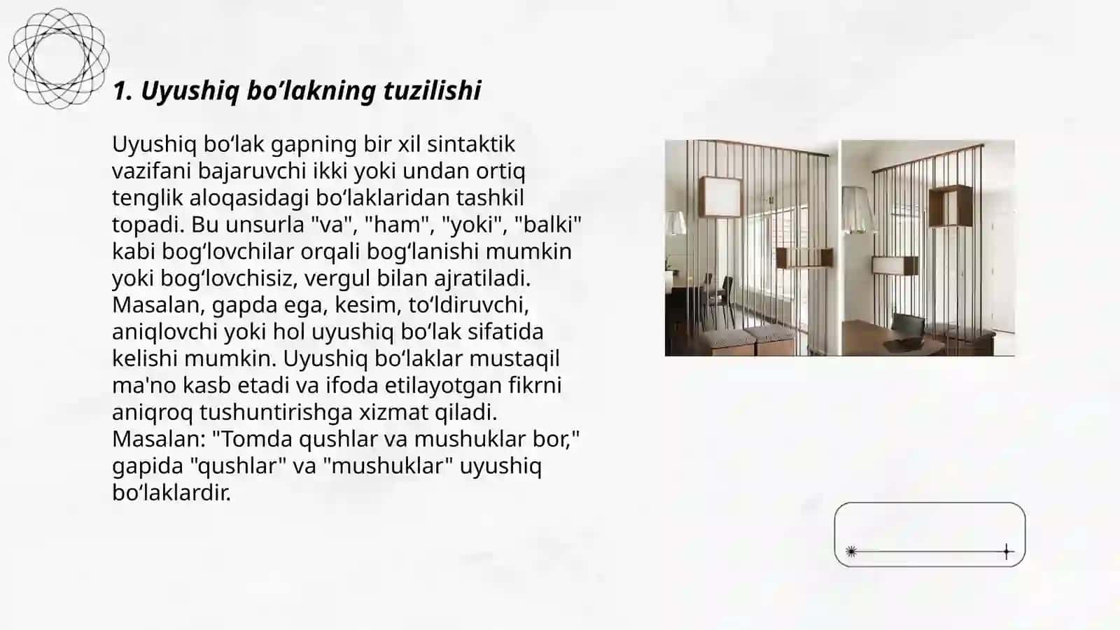 Uyushiq bo’lak 3