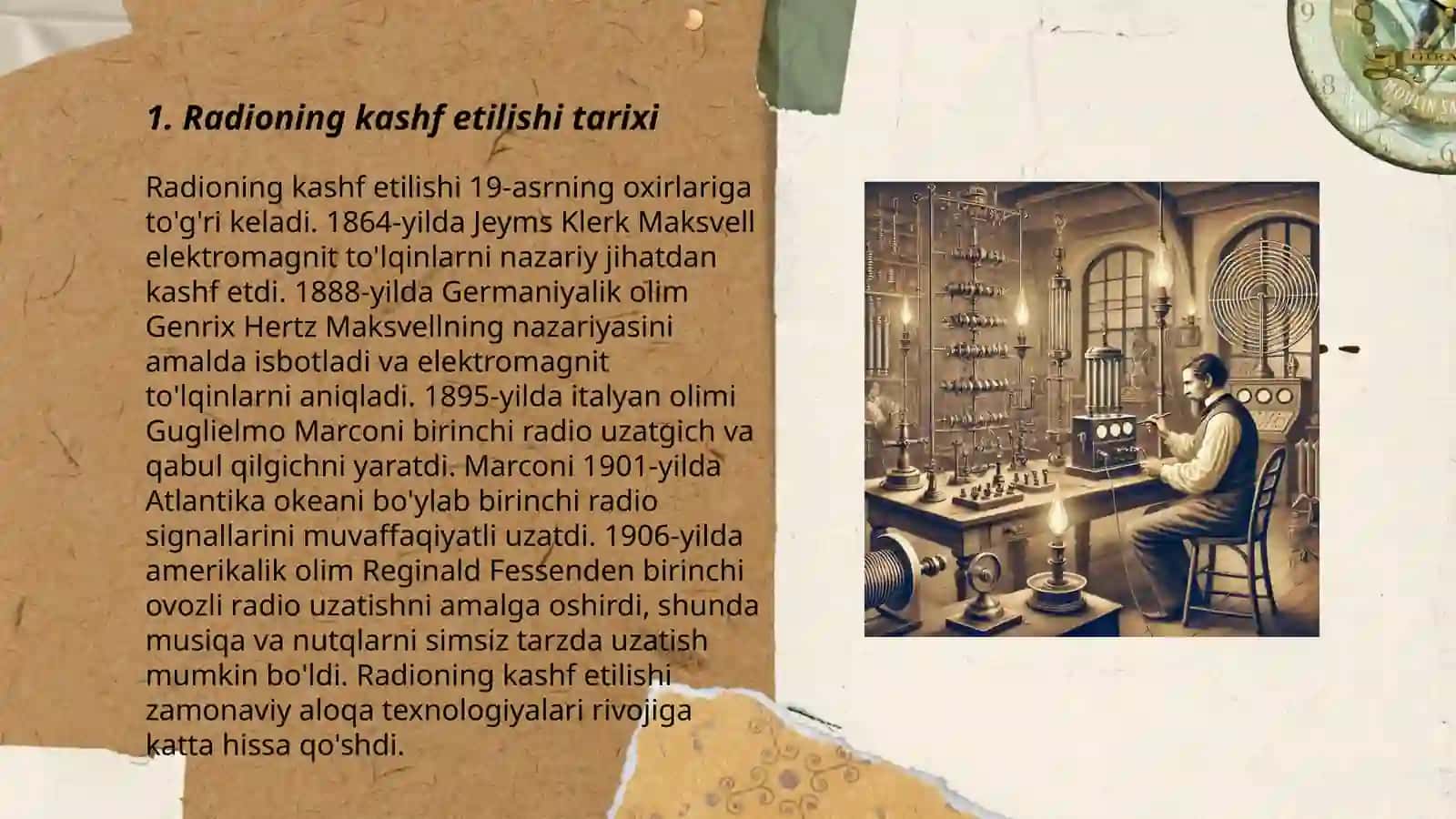 Radioni kashf etilishi va tarixi 3