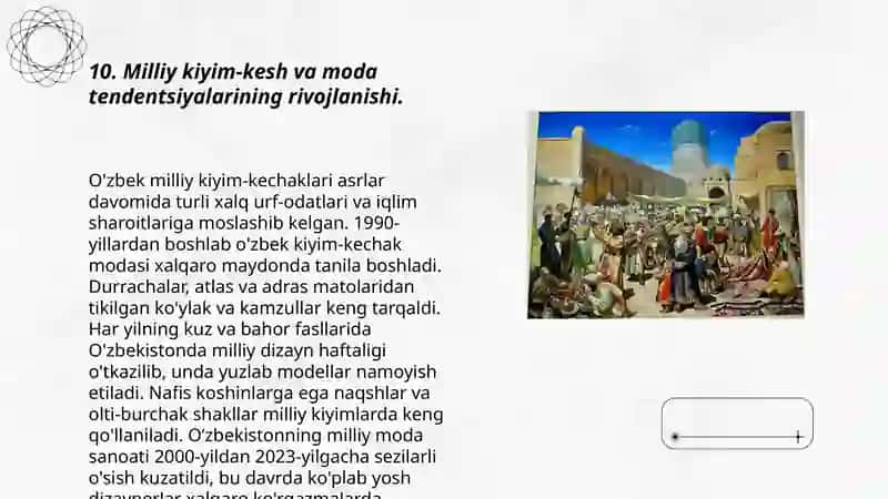 O‘zbekistondagi ma’naviy va madaniy taraqqiyot 3