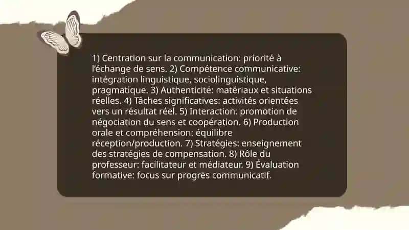 Les approches communicatives dans l'enseignement du français 3