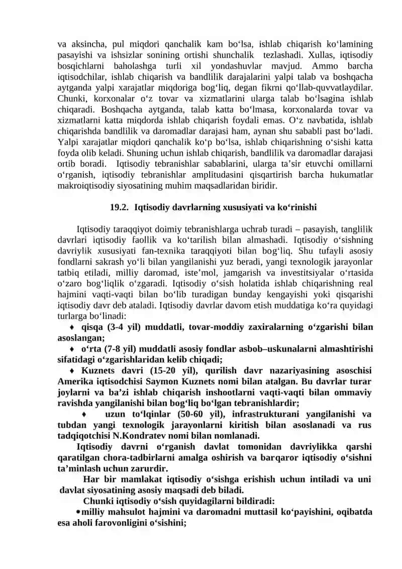 IQTISODIY DAVRLAR VA TEBRANISHLAR 3