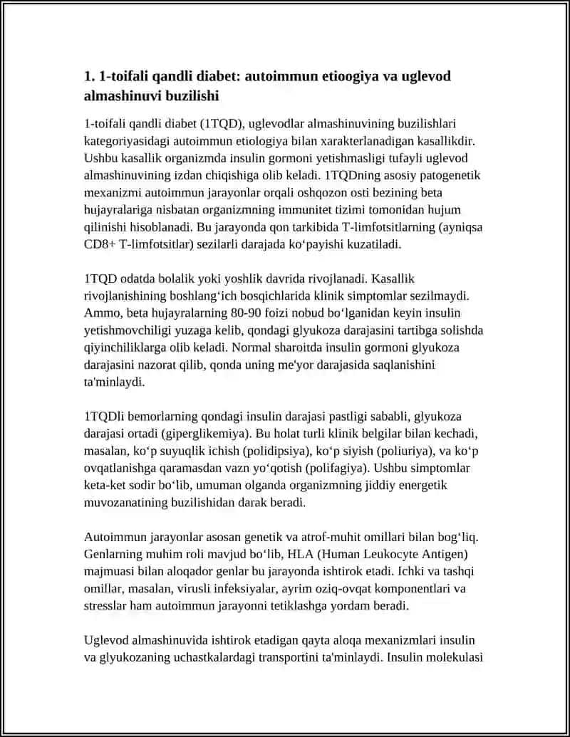 UGLEVODLAR ALMASHINUVI BOSHQARILISHINING BUZILISHLARI 3