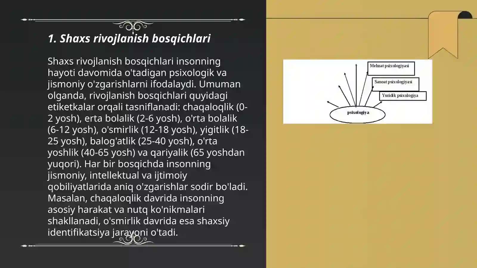 Chetel psixologiyasi nazaryalari 3