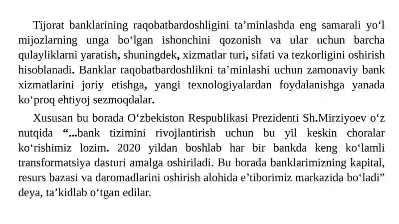 MASOFAVIY BANK XIZMATLARI SHAKLLARI 3
