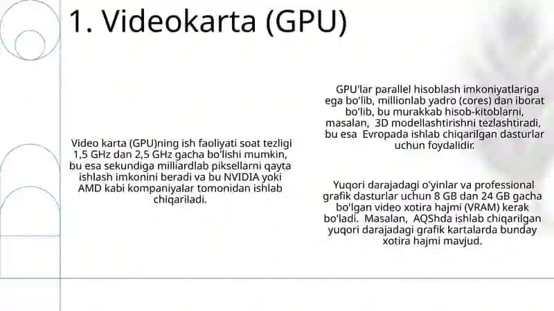 Kompyuter asosiy qurulmalari 3