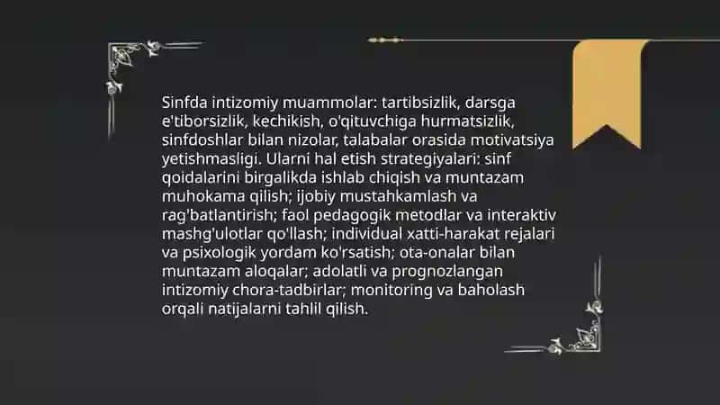 Pedagogik faoliyatda muammoli vaziyatlar 3