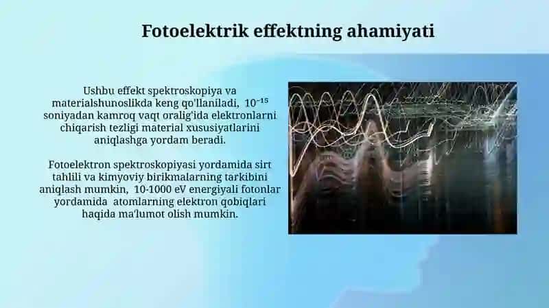 Fotoeffekt va uning qonunlari 3
