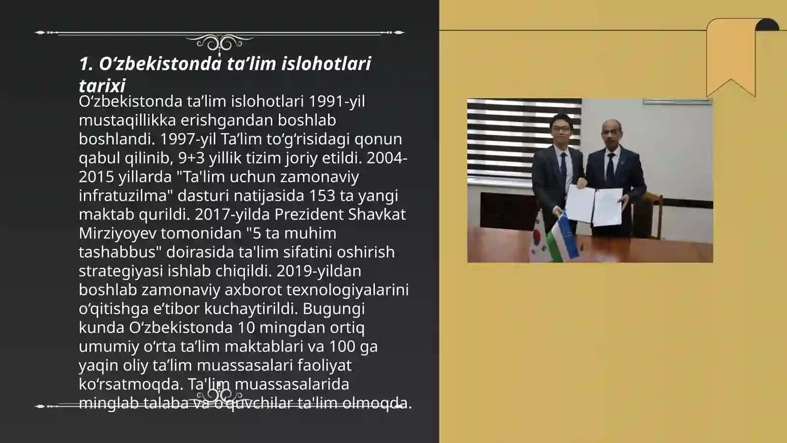 O'zbekiston Respublikasida ta'lim islohotlari 3