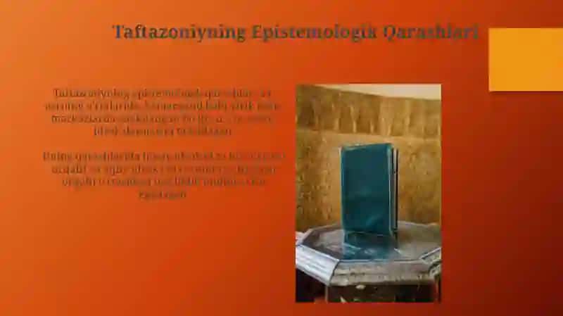 Sa'diddin Taftazoniy falsafasi 3