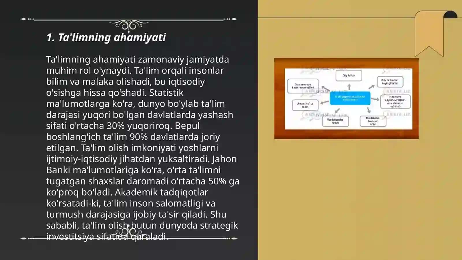 Ta'limning ahamiyati 3