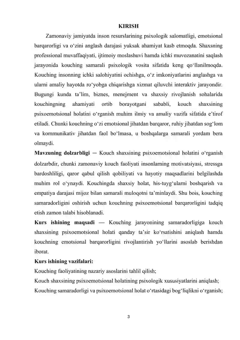 KOUCHINGNI SAMARALI VOSITASI SIFATIDA KOUCH SHAXSINI PSIXOEMOTSIONAL HOLATI 3