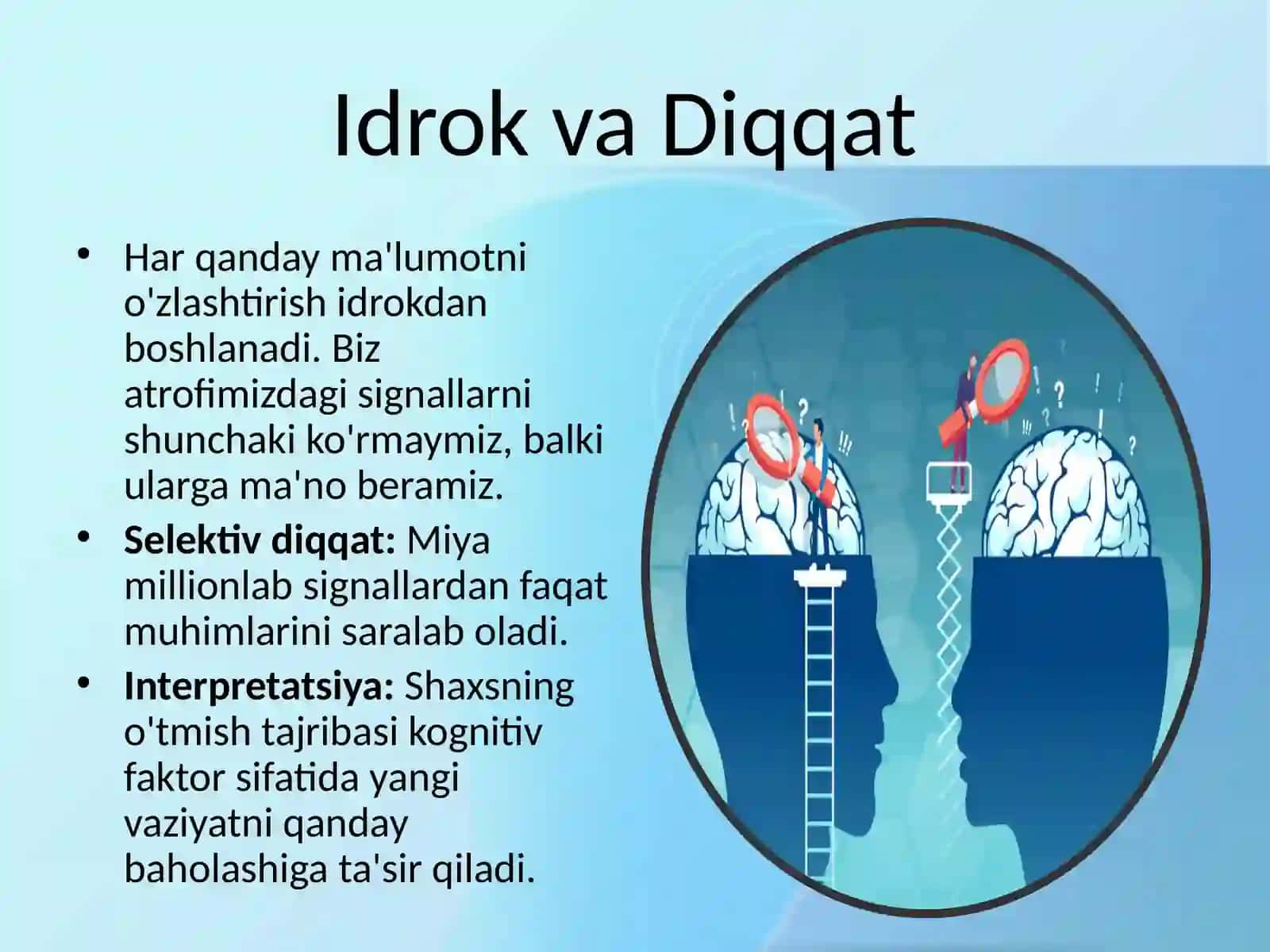 Kognetivfaktorlar 3