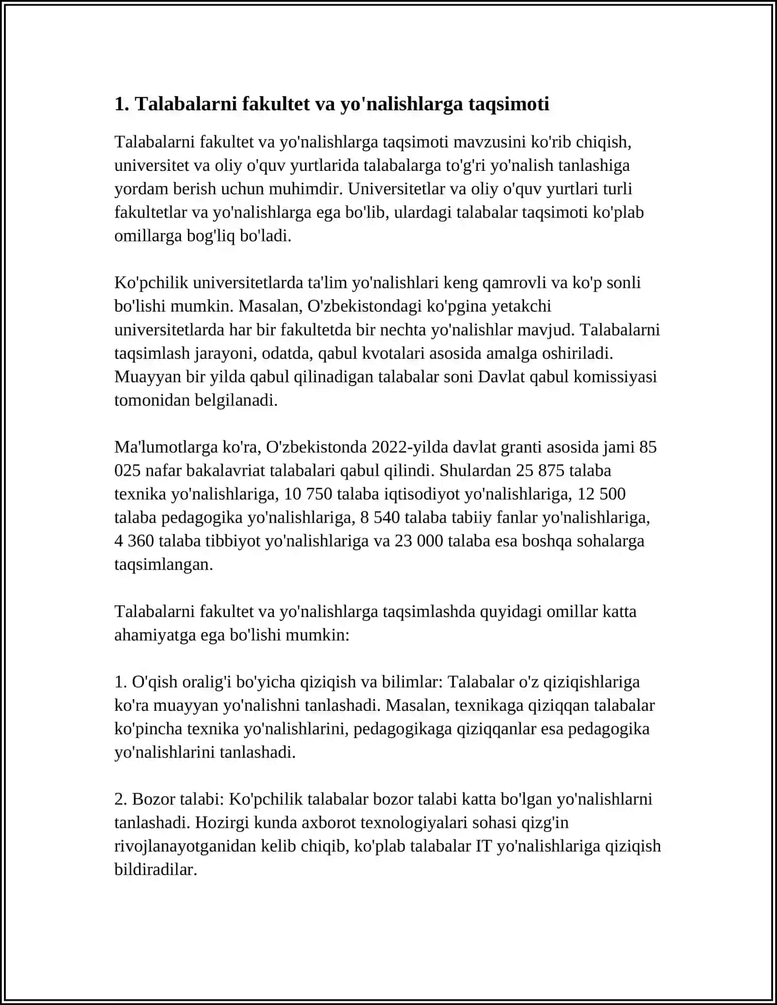 STYUDENT TAQSIMOTI 3