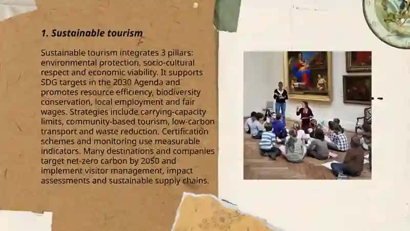 Sustainable tourism 3