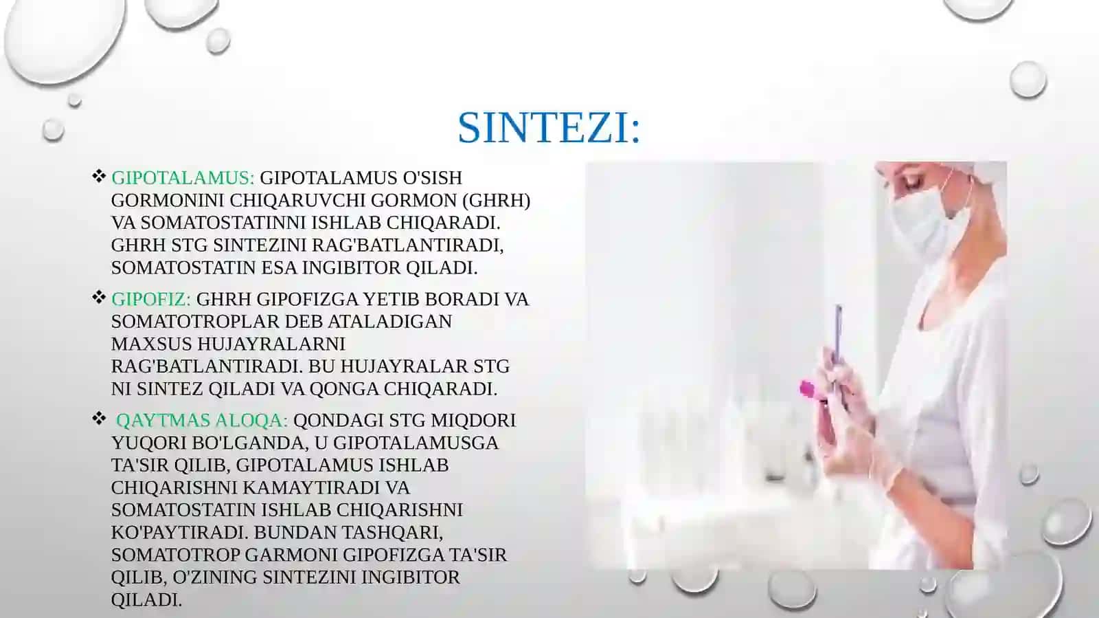 Somatotrop Gormoni(STG) 3