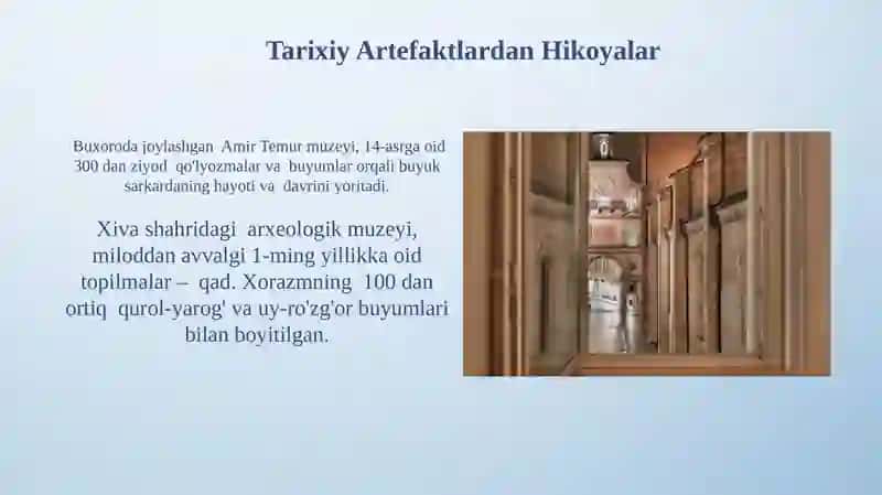 Muzeylar - moziy kuzgusi 3