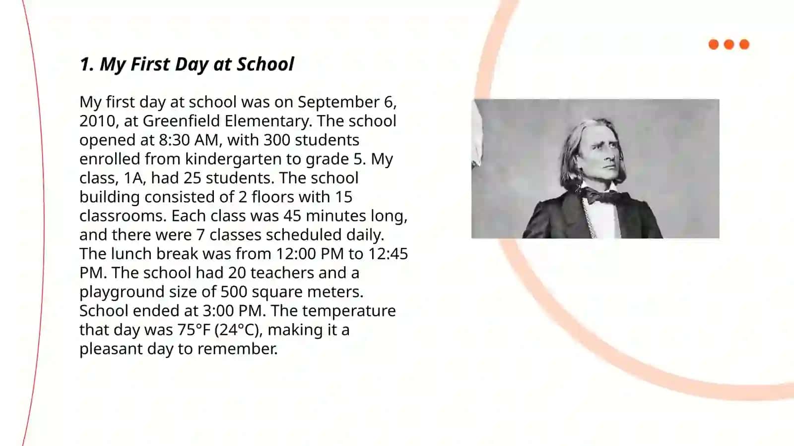 My First Day at School 3