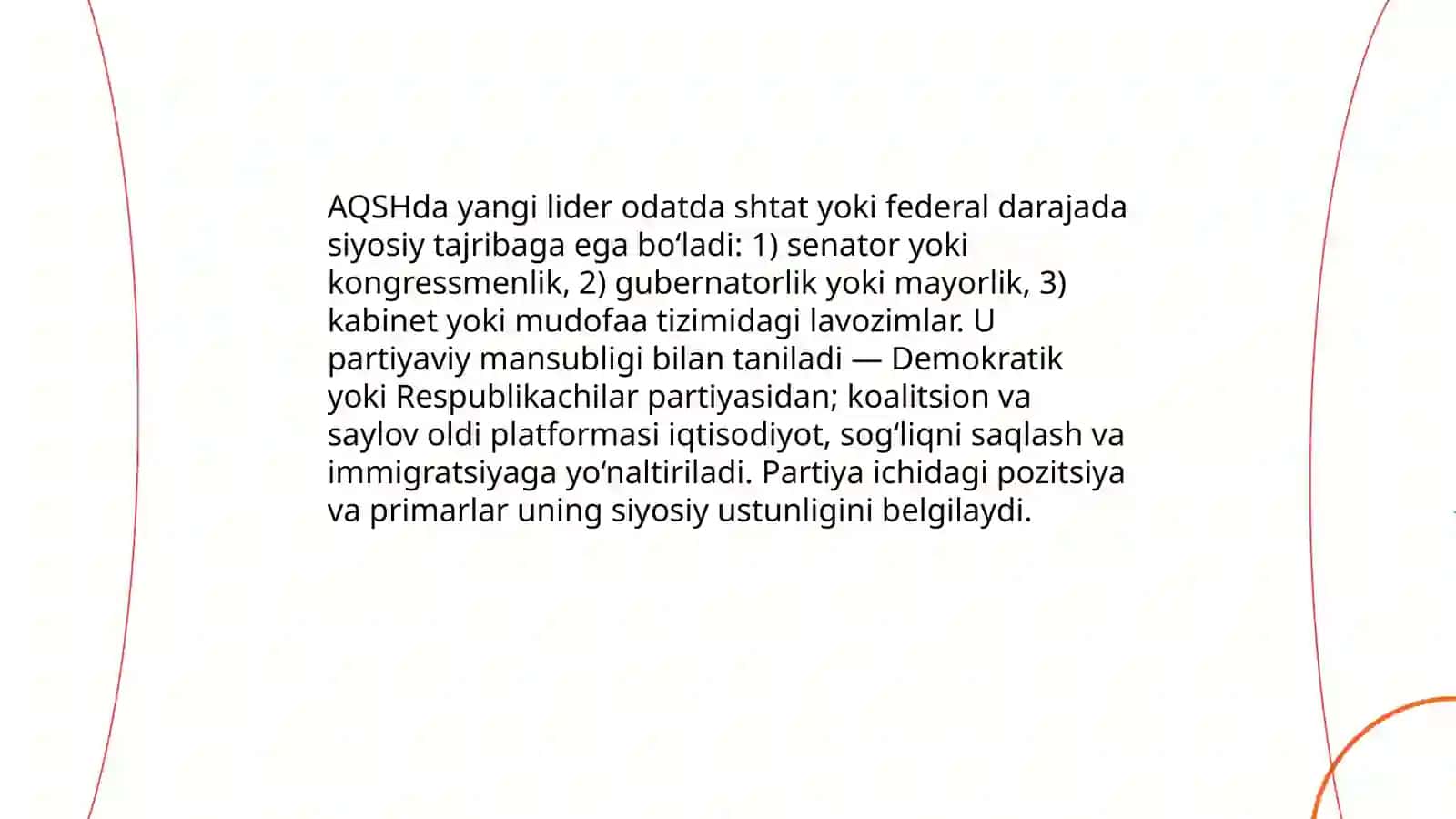 AQSH: yangi liderning paydo boʻlishi 3