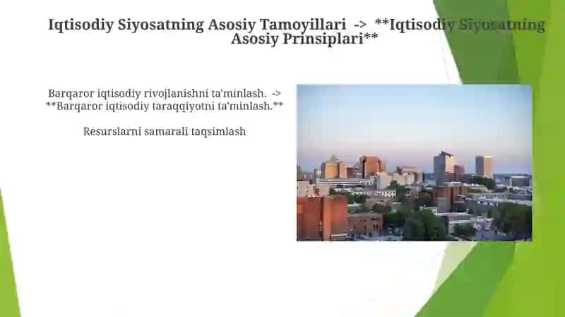 Iqtisodiy Siyosatga Kirish 3