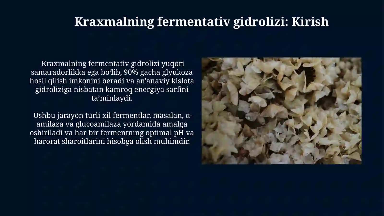 Kraxmalli fermentativ gidrolizlash 3