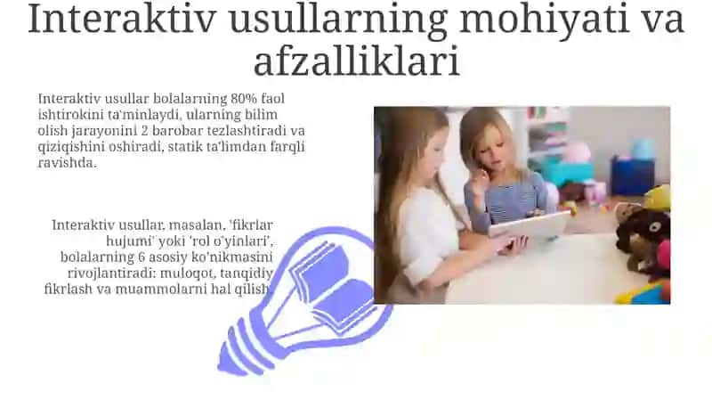 Interaktiv usullar 3