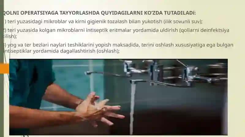 Qoʻl yuvish texnikasi 3