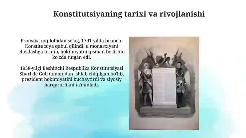 Fransiya respublikasi konstitutsiyasi 3