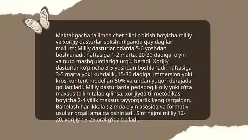 Chet tilini o‘qitishning dasturlari 3