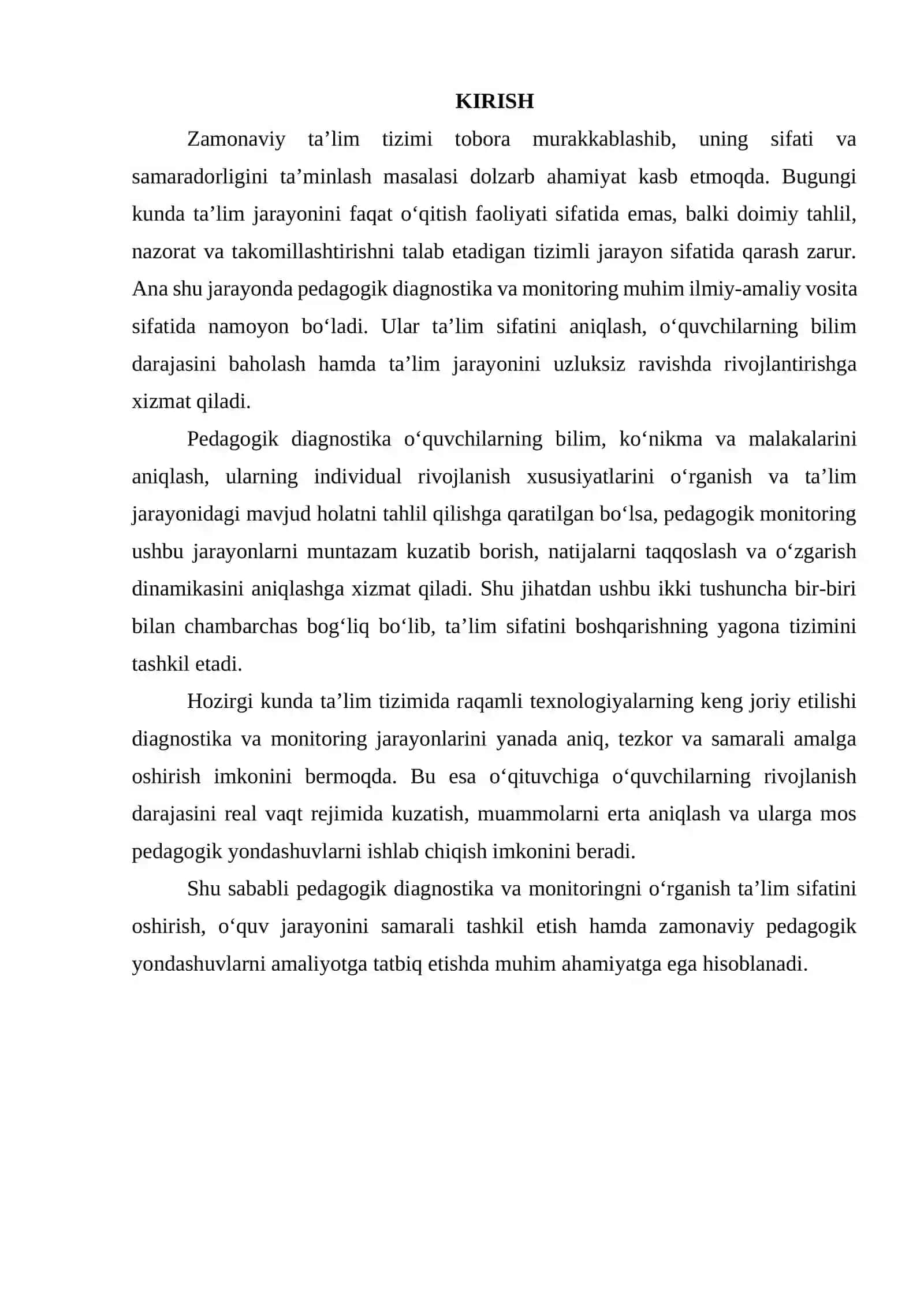 Pedagogik diagnostika va monitoring 3