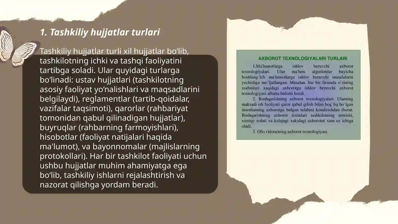 Tashkiliy hujjatlar 3