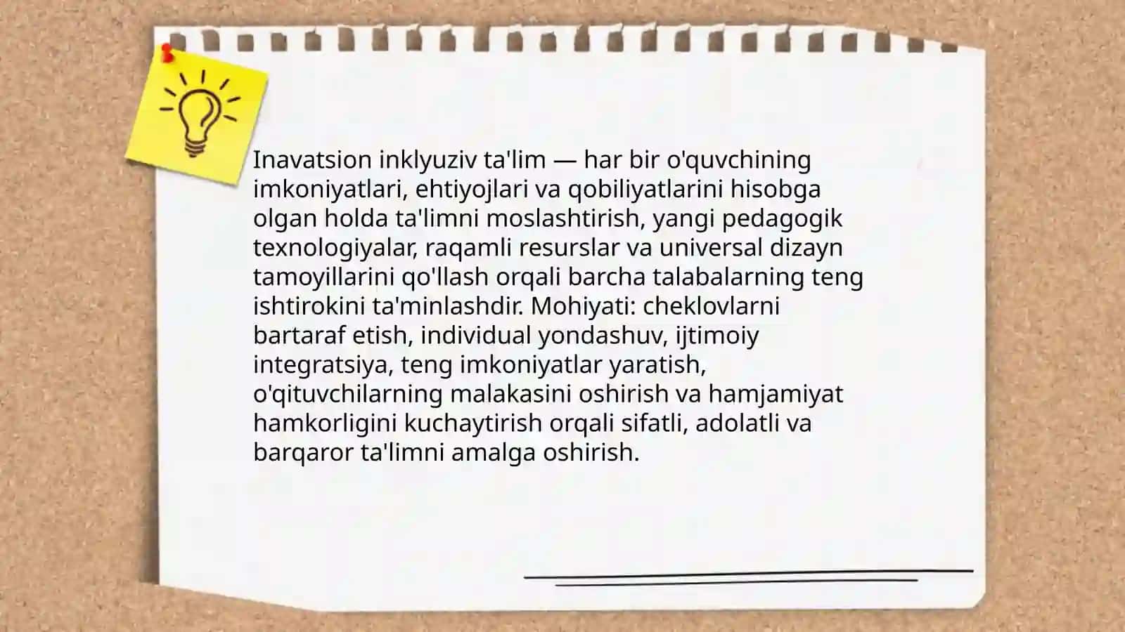 Inavatsion inklyuziv ta'limni mohiyati 3