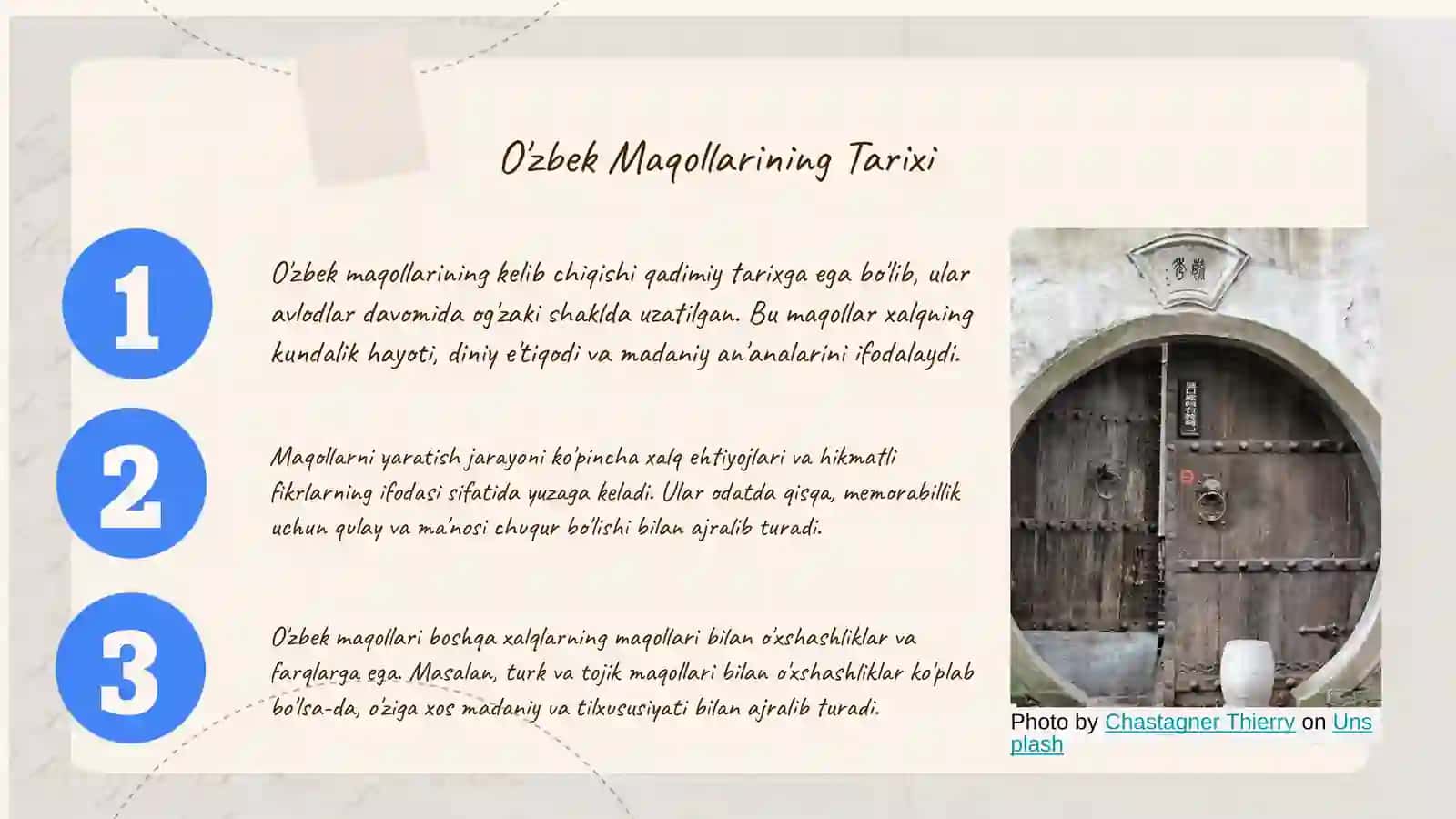 O'zbek xalq maqollari. Til-millatning ko'zgusi 3