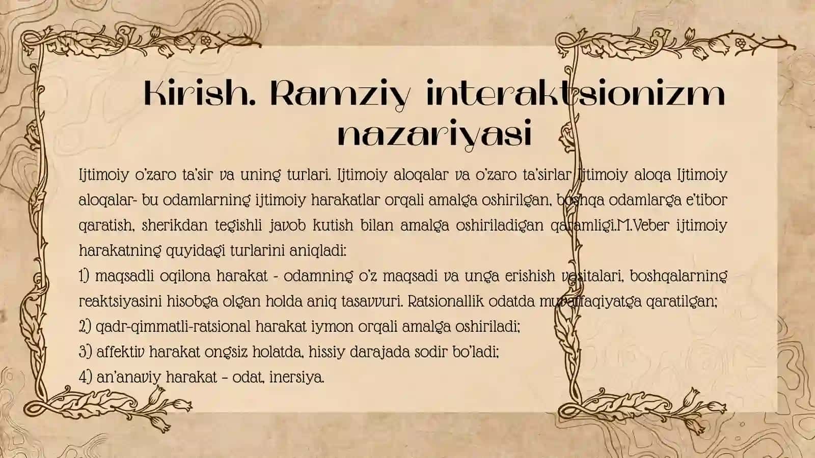 J. Midning ramziy inteaksionizm nazariyasi 3
