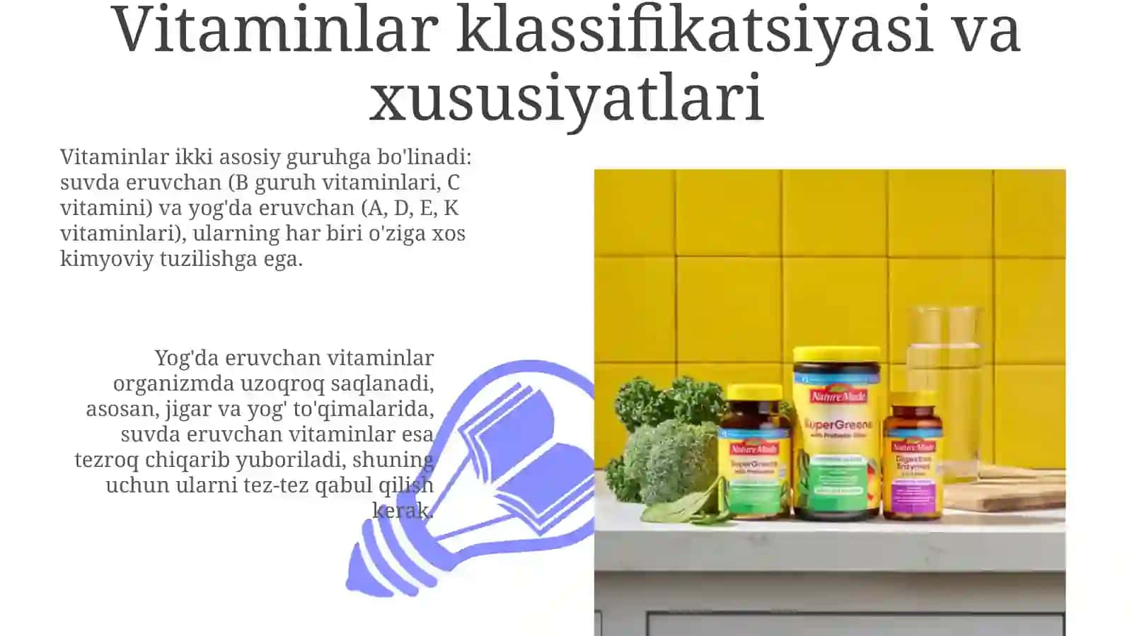 Vitaminlar ta'minotini baholash va ahamiyati 3