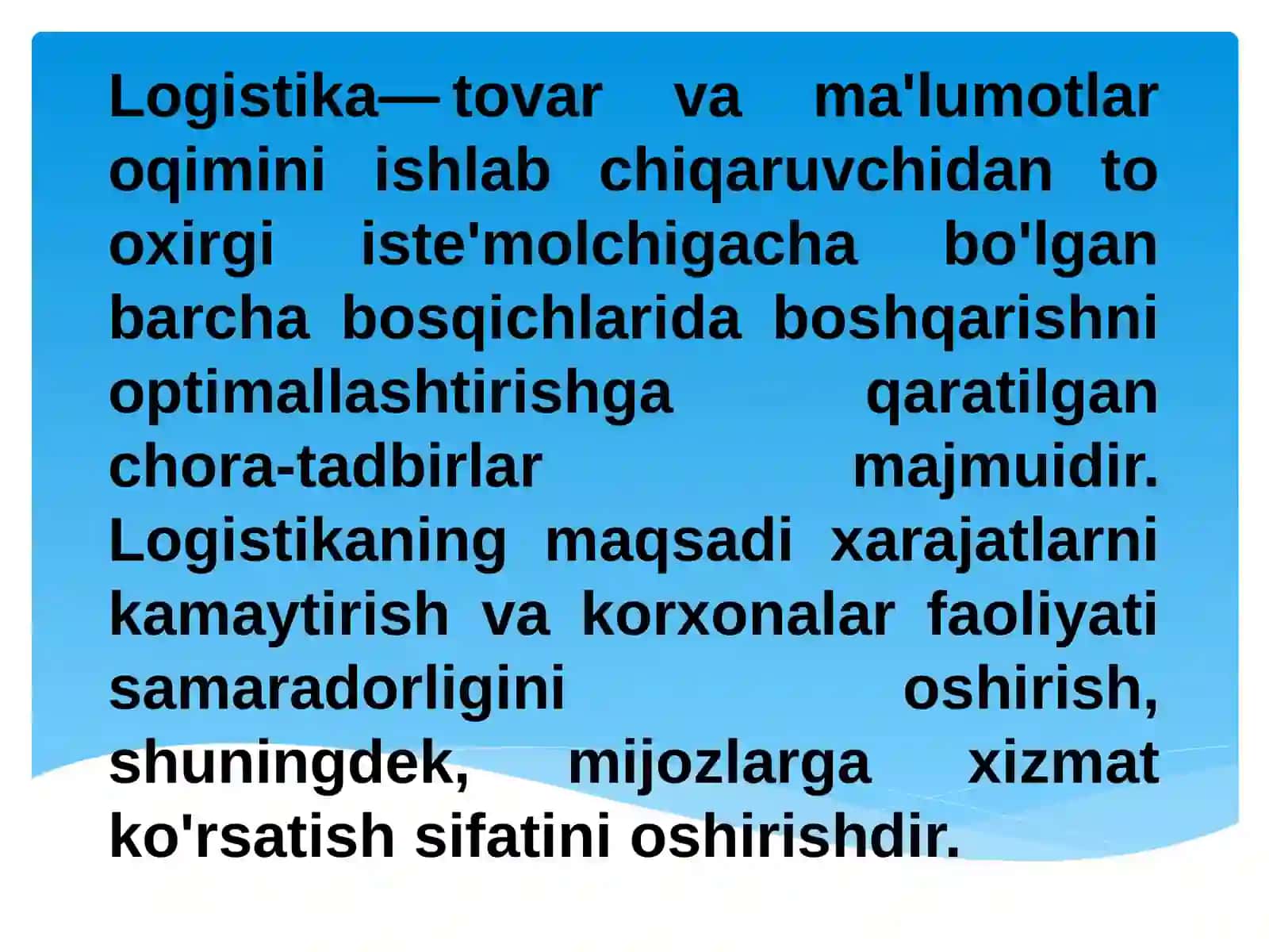 Logistika 3