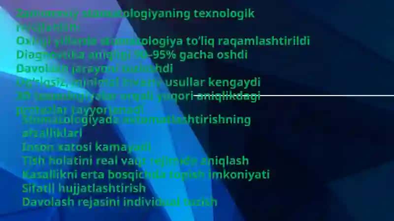 Zamonaviy stomatologik asbob uskunalar 3