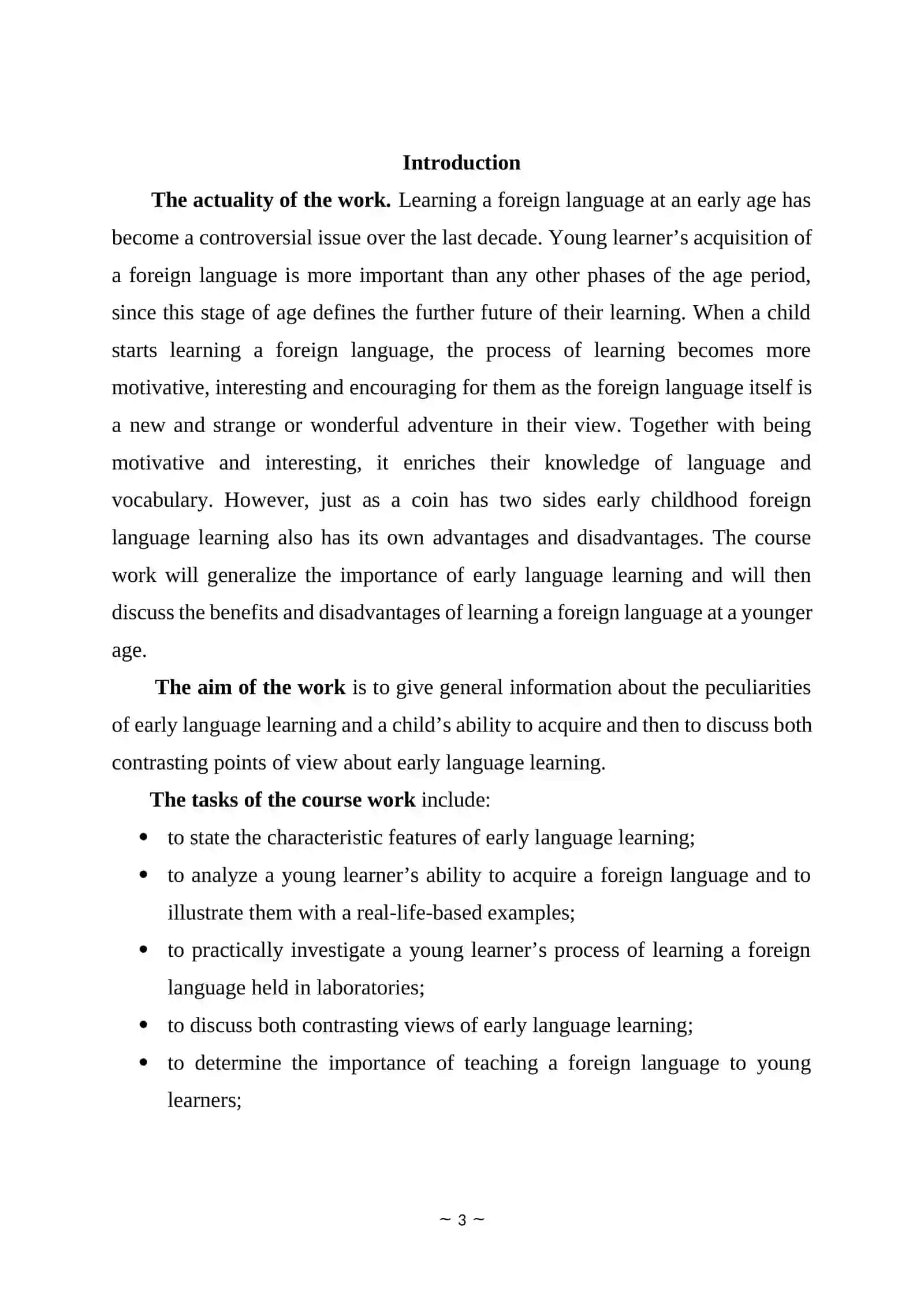 Advantages and disadvantages of early language learning 3