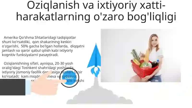 Oziqlanishning ixtiyoriy xulq-atvorga ta'siri 3