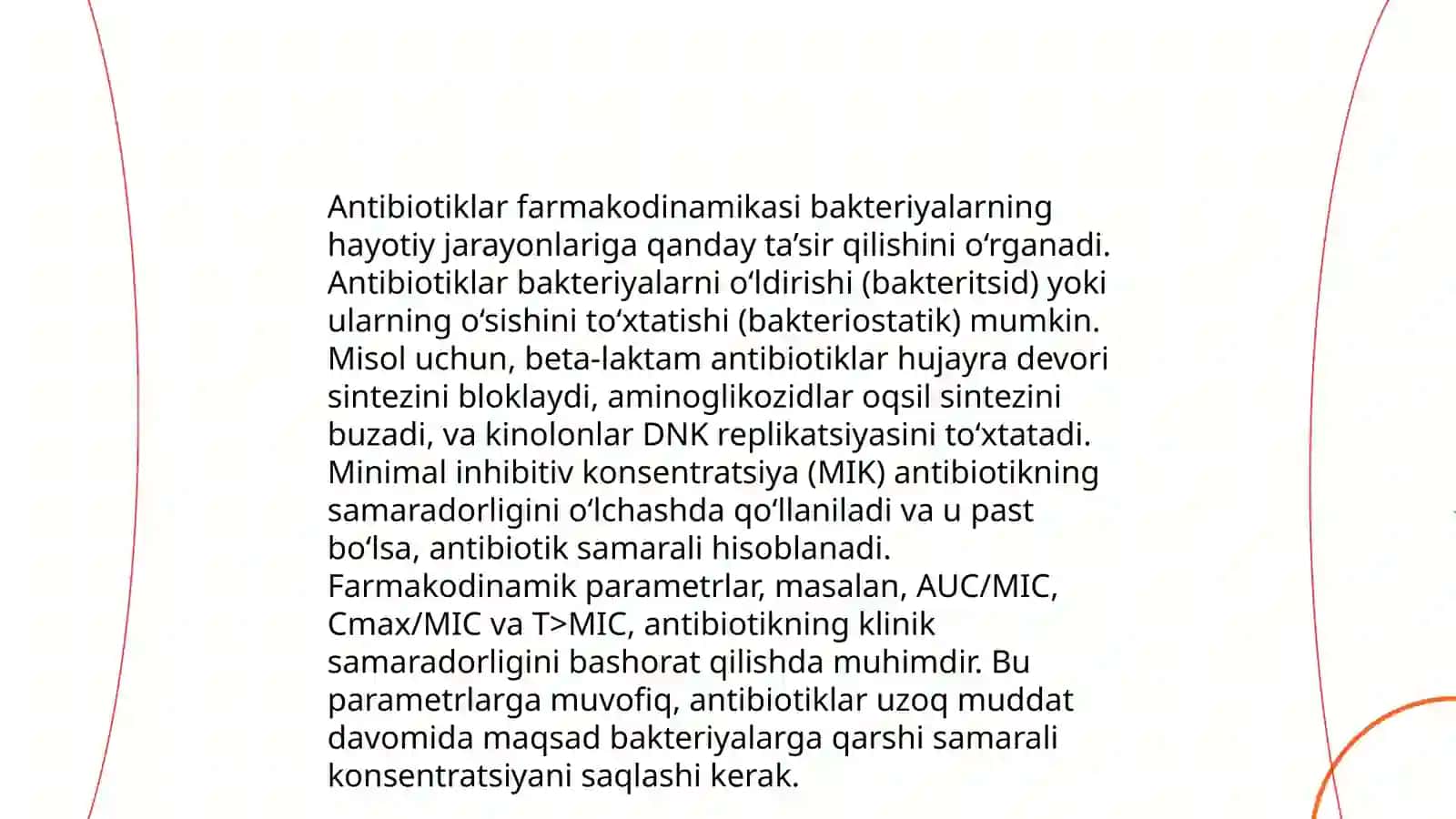 Antibiotiklar farmakoligiyasi 3