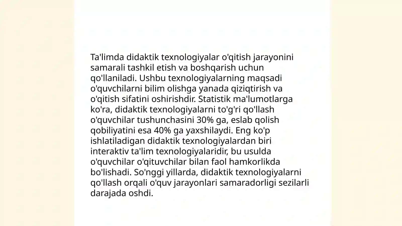 Ta'limda didaktik texnologiyalar 3