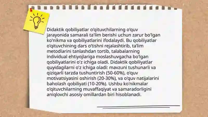 Pedagogik qobiliyatning asosiy turlari 3