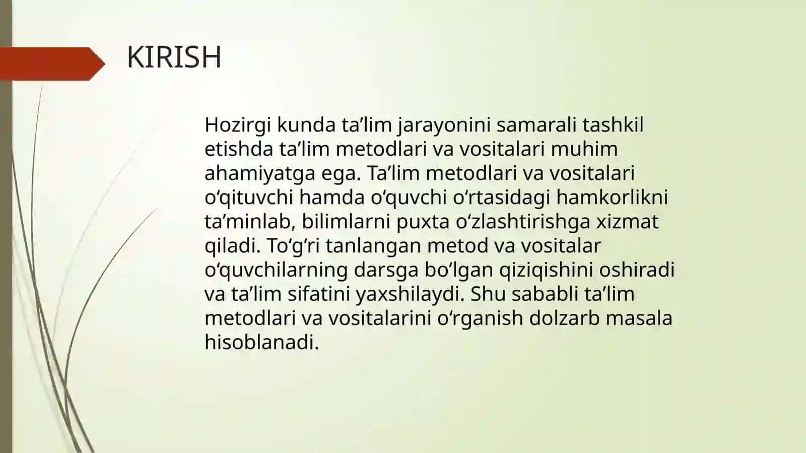 TIL METODLARI VA VOSITALARI 3