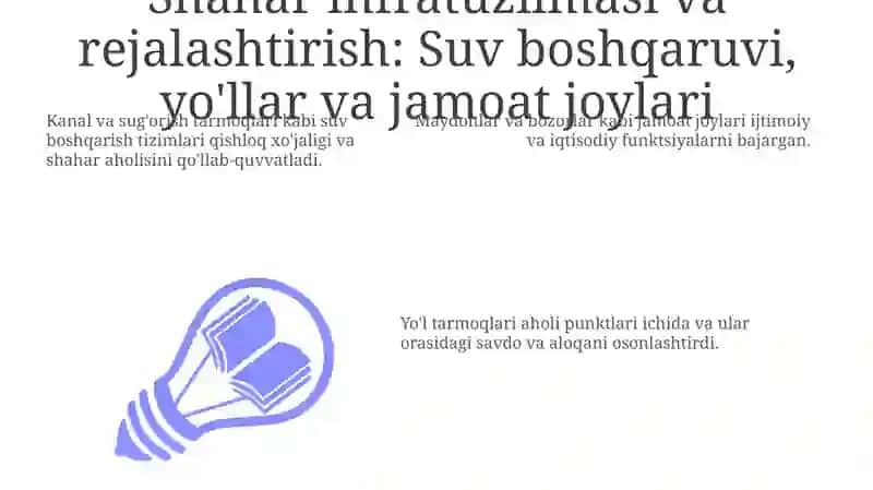 Oʻzbekiston urbanizatsiya jarayoning ilk temir davri bosqichlari 3