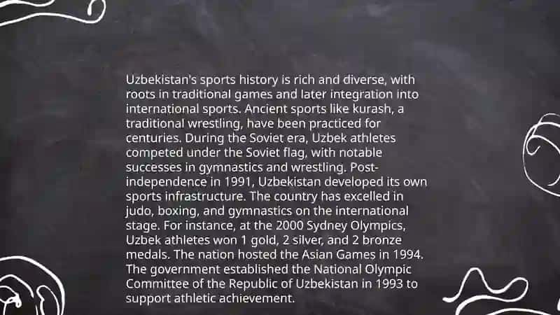 History of Sports in Uzbekistan 3