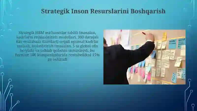 Strategik Inson Kapitalini Boshqarish 3